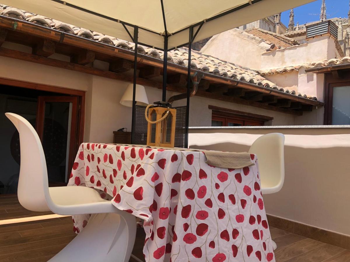 Apartamento Canonigo - Terraza Con Vistas トレド エクステリア 写真