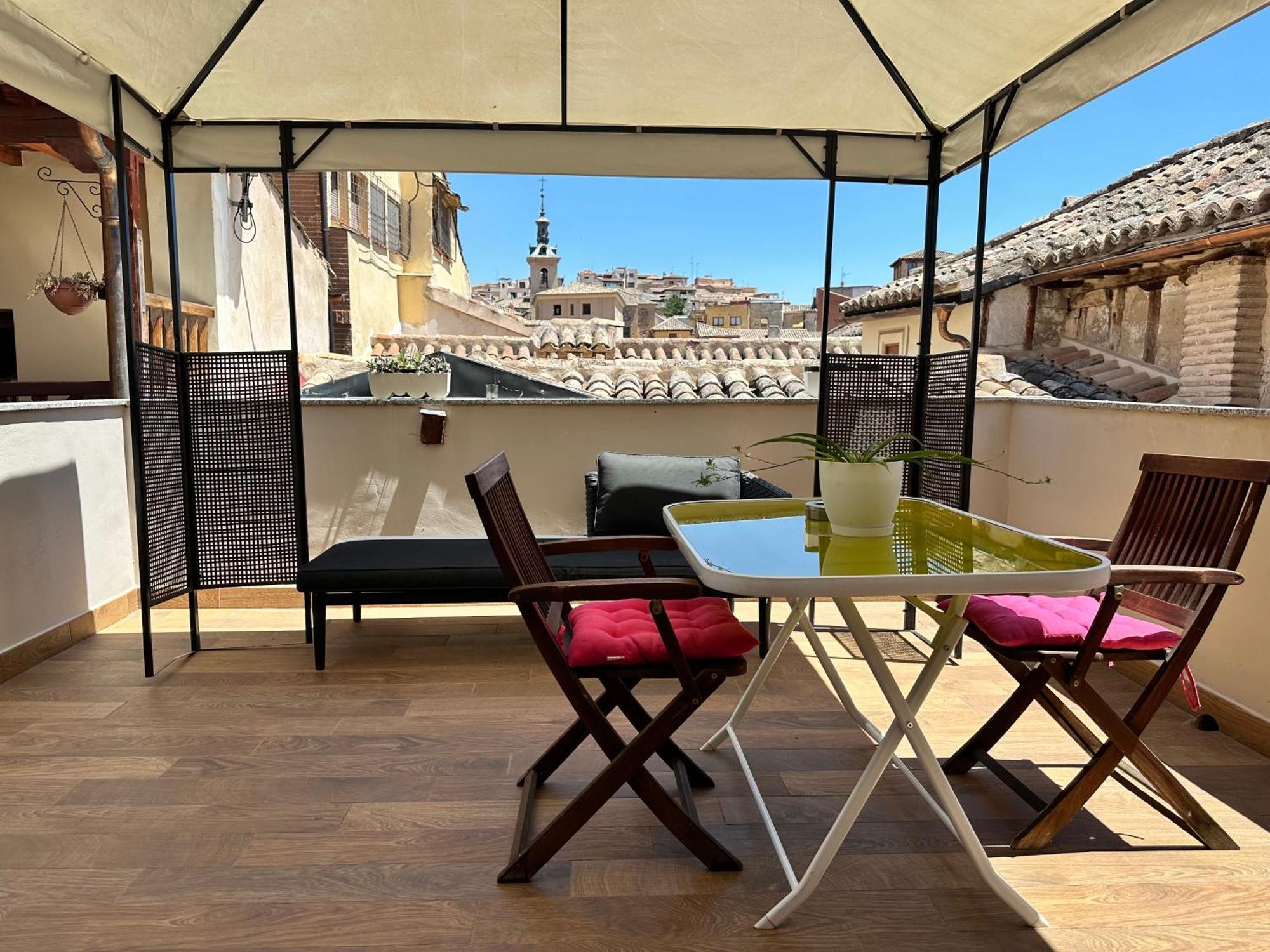 Apartamento Canonigo - Terraza Con Vistas トレド エクステリア 写真